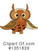 Owl Clipart #1351839 by Vector Tradition SM