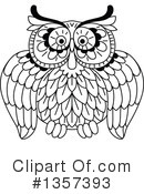 Owl Clipart #1357393 by Vector Tradition SM