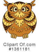 Owl Clipart #1361181 by Vector Tradition SM