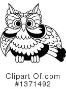 Owl Clipart #1371492 by Vector Tradition SM