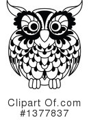 Owl Clipart #1377837 by Vector Tradition SM