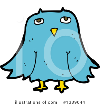 Royalty-Free (RF) Owl Clipart Illustration by lineartestpilot - Stock Sample #1389044