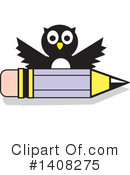 Owl Clipart #1408275 by Johnny Sajem