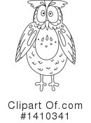 Owl Clipart #1410341 by Vector Tradition SM