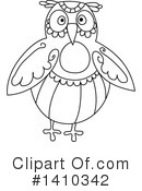 Owl Clipart #1410342 by Vector Tradition SM