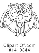 Owl Clipart #1410344 by Vector Tradition SM