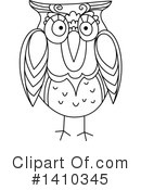 Owl Clipart #1410345 by Vector Tradition SM