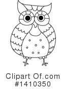 Owl Clipart #1410350 by Vector Tradition SM