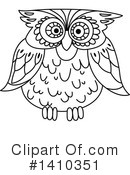 Owl Clipart #1410351 by Vector Tradition SM