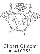 Owl Clipart #1410356 by Vector Tradition SM