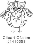 Owl Clipart #1410359 by Vector Tradition SM