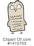 Owl Clipart #1410703 by lineartestpilot