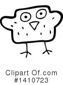 Owl Clipart #1410723 by lineartestpilot