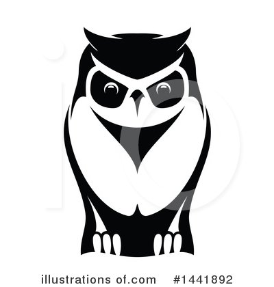 Owl Clipart #1441892 by Vector Tradition SM