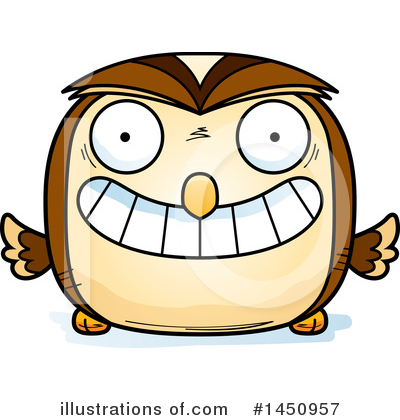 Owl Clipart #1450957 by Cory Thoman