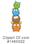 Owl Clipart #1460022 by Domenico Condello