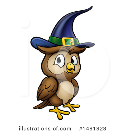 Owl Clipart #1481828 by AtStockIllustration