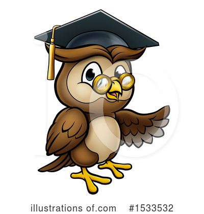 Owl Clipart #1533532 by AtStockIllustration