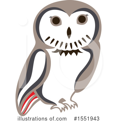 Royalty-Free (RF) Owl Clipart Illustration by Cherie Reve - Stock Sample #1551943