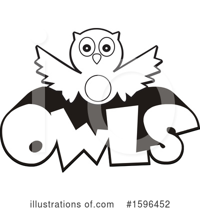 Owl Clipart #1596452 by Johnny Sajem