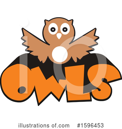 Owl Clipart #1596453 by Johnny Sajem