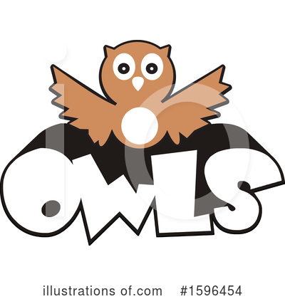 Owl Clipart #1596454 by Johnny Sajem