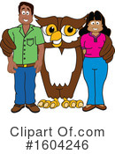 Owl Clipart #1604246 by Mascot Junction