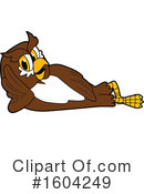 Owl Clipart #1604249 by Mascot Junction