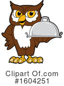 Owl Clipart #1604251 by Mascot Junction