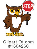 Owl Clipart #1604260 by Mascot Junction