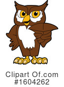 Owl Clipart #1604262 by Mascot Junction