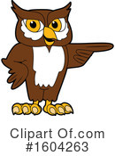 Owl Clipart #1604263 by Mascot Junction