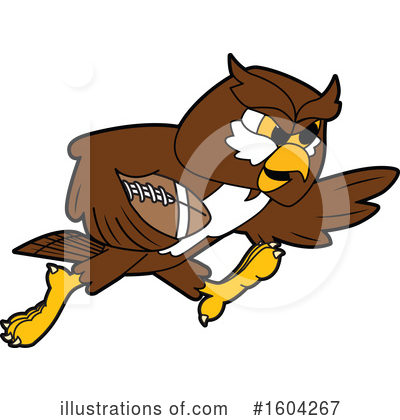 Royalty-Free (RF) Owl Clipart Illustration by Mascot Junction - Stock Sample #1604267