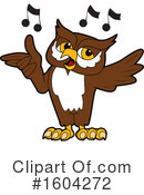 Owl Clipart #1604272 by Mascot Junction