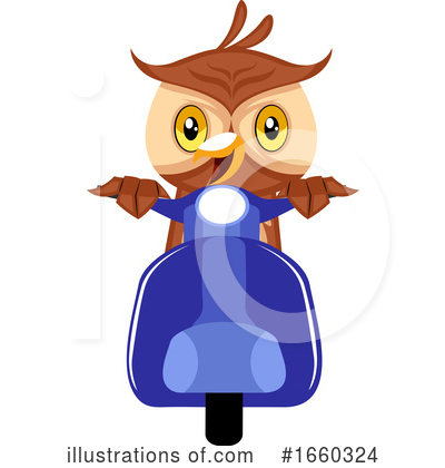 Royalty-Free (RF) Owl Clipart Illustration by Morphart Creations - Stock Sample #1660324