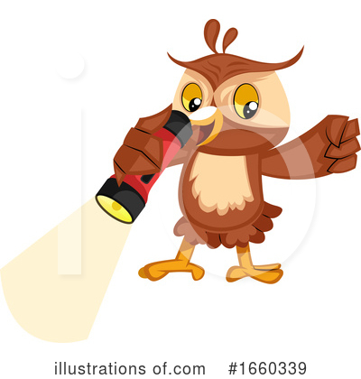 Royalty-Free (RF) Owl Clipart Illustration by Morphart Creations - Stock Sample #1660339