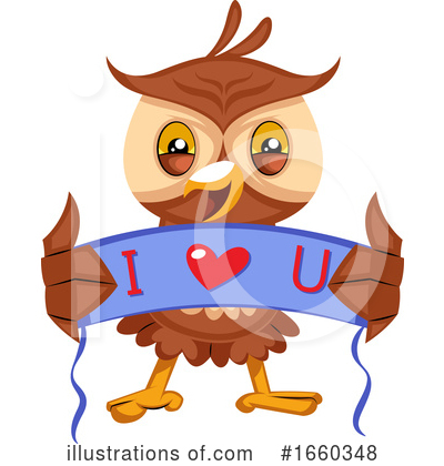 Royalty-Free (RF) Owl Clipart Illustration by Morphart Creations - Stock Sample #1660348