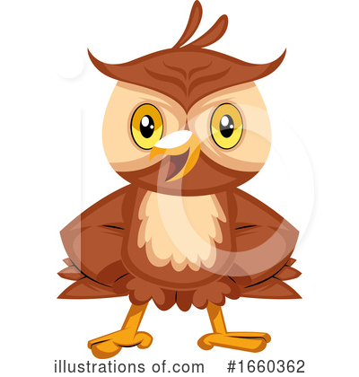 Owl Clipart #1660362 by Morphart Creations