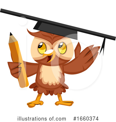 Royalty-Free (RF) Owl Clipart Illustration by Morphart Creations - Stock Sample #1660374