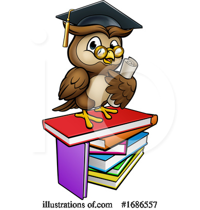 Royalty-Free (RF) Owl Clipart Illustration by AtStockIllustration - Stock Sample #1686557