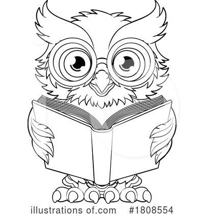 Owl Clipart #1808554 by AtStockIllustration