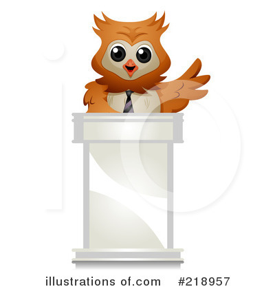 Royalty-Free (RF) Owl Clipart Illustration by BNP Design Studio - Stock Sample #218957