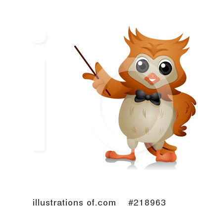 Royalty-Free (RF) Owl Clipart Illustration by BNP Design Studio - Stock Sample #218963