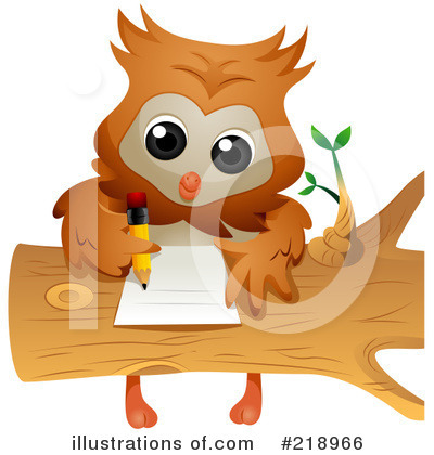 Royalty-Free (RF) Owl Clipart Illustration by BNP Design Studio - Stock Sample #218966