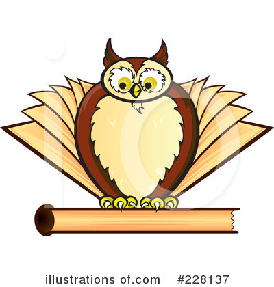 Royalty-Free (RF) Owl Clipart Illustration by Paulo Resende - Stock Sample #228137