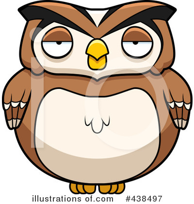 Owl Clipart #438497 by Cory Thoman