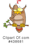 Owl Clipart #438681 by toonaday