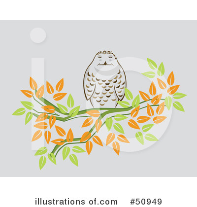 Royalty-Free (RF) Owl Clipart Illustration by Cherie Reve - Stock Sample #50949
