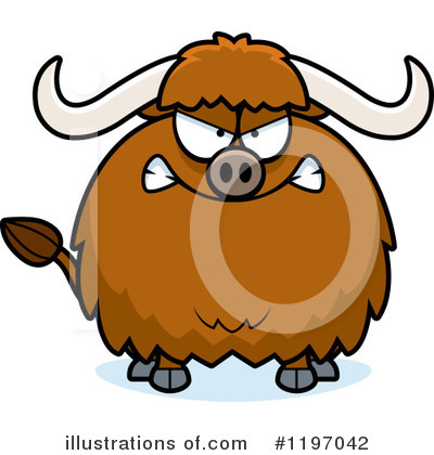 Royalty-Free (RF) Ox Clipart Illustration by Cory Thoman - Stock Sample #1197042