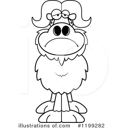 Royalty-Free (RF) Ox Clipart Illustration by Cory Thoman - Stock Sample #1199282